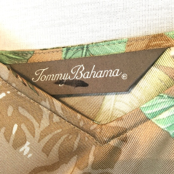 Tommy Bahama 100% Silk Slip Dress Tropical Floral - Picture 6 of 8